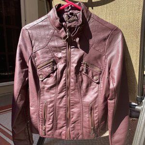 Brown Medium Leather Jacket